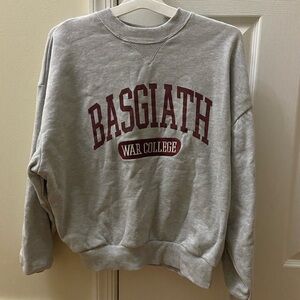 The Empyrean Fourth Wing Basgiath War College sweatshirt- small